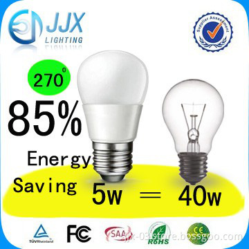 LED Light 5W E27 LED Bulb with factory price LED light
